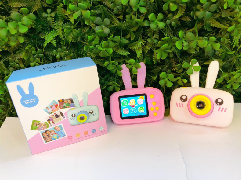 【LIVEGOGO】超高畫素1600萬畫素,【呆呆熊】+【萌萌兔】兒童相機 - Image 3