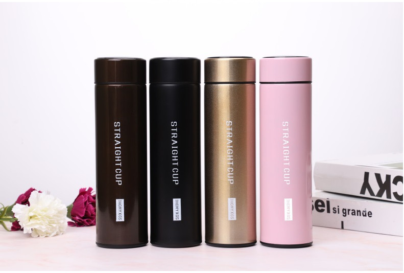 【LIVEGOGO】304不锈鋼智能顯溫度保溫瓶 500ml - Image 1