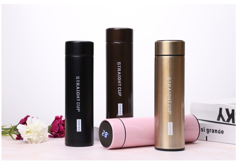 【LIVEGOGO】304不锈鋼智能顯溫度保溫瓶 500ml - Image 2