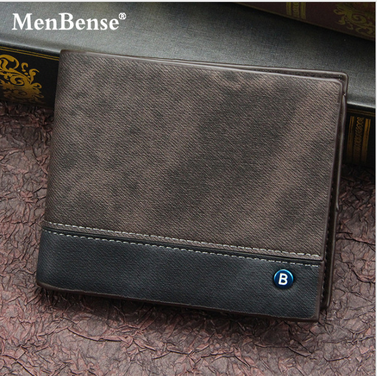 【LIVEGOGO】商務休閒男士時尚短夾 - Image 1