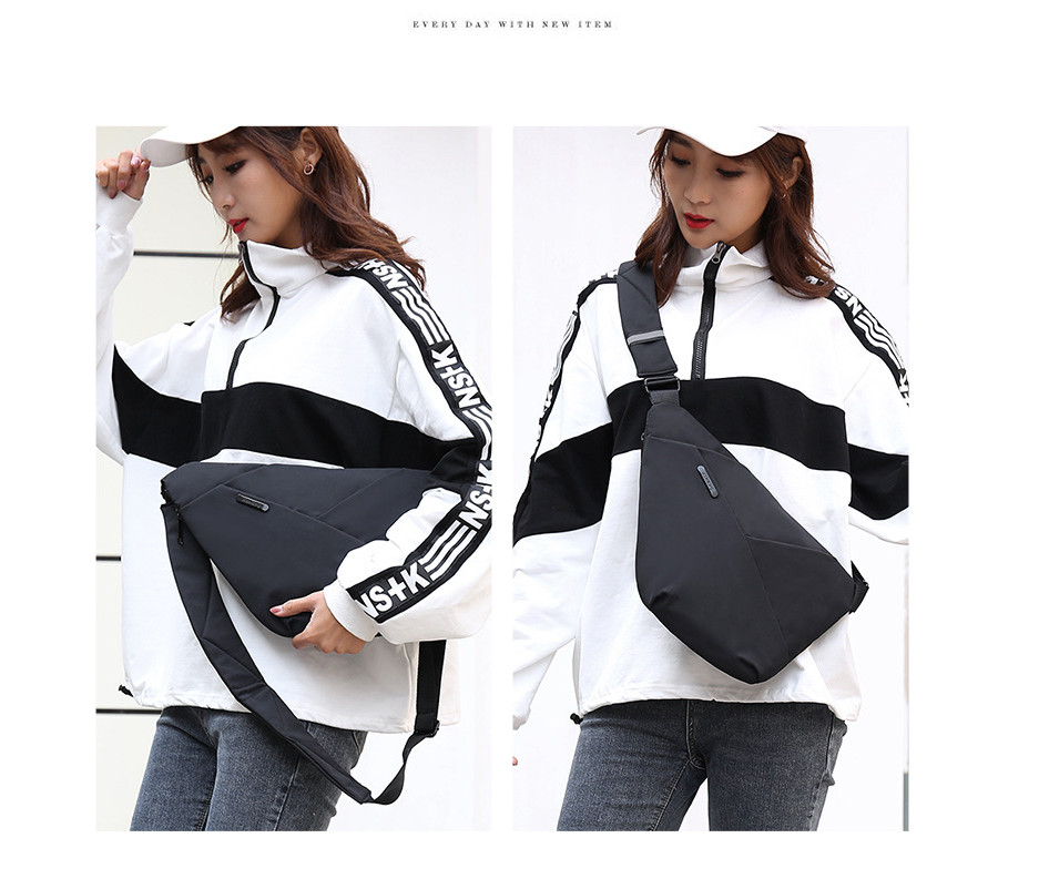 【LIVEGOGO】時尚多功能單肩包 - Image 5