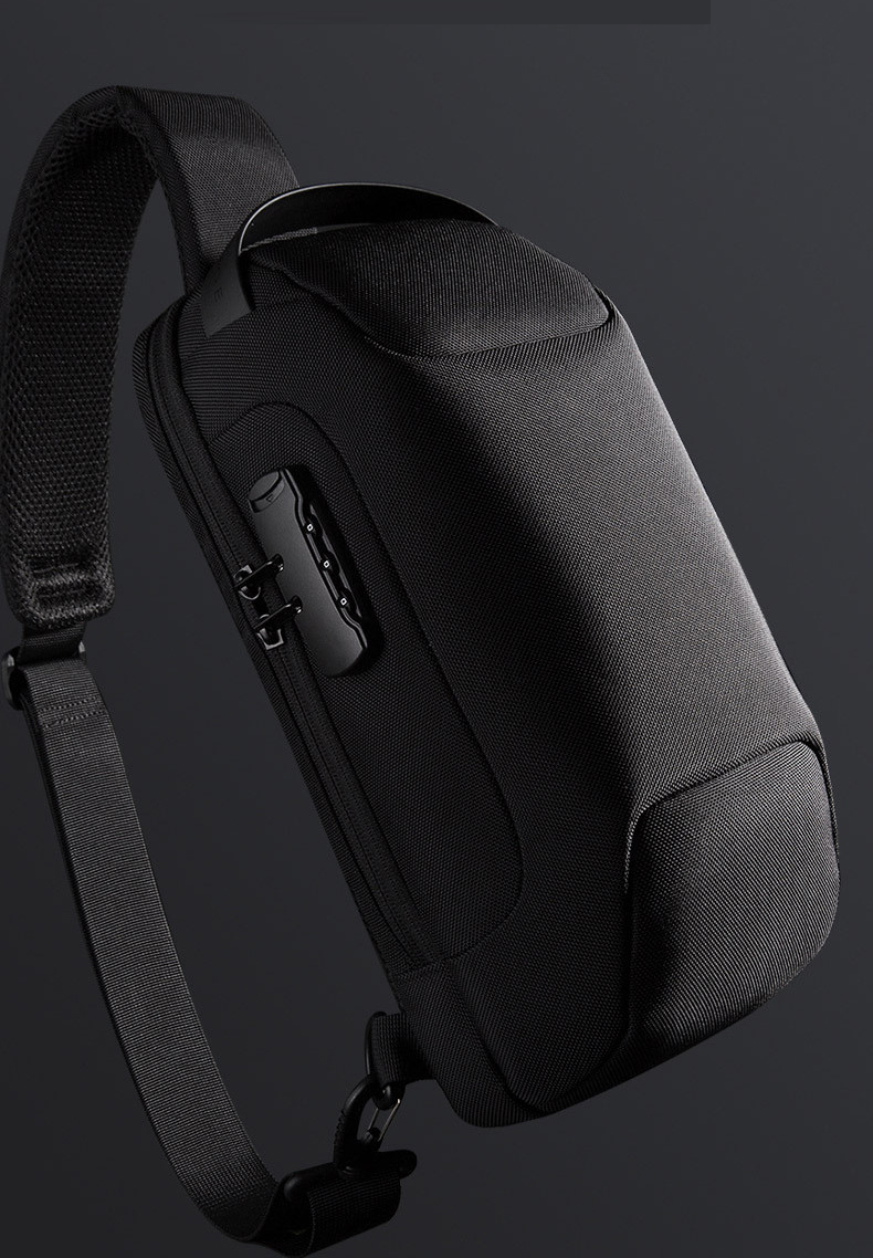 【LIVEGOGO】BANGE班歌防水防盜單肩胸包 - Image 1